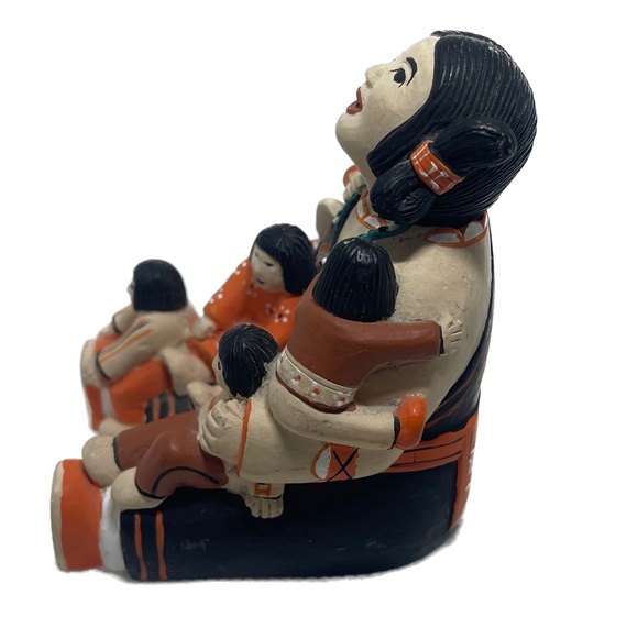 Vintage Native American Storyteller Set of 3 - Picture 4 of 14